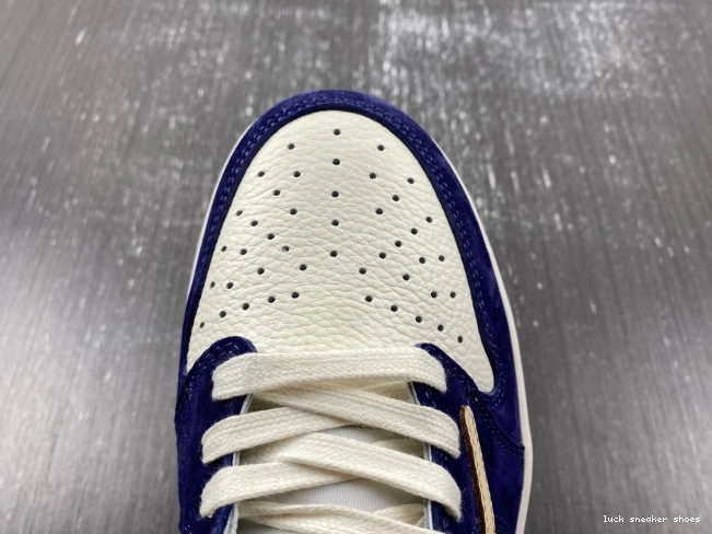 Reps LUCY CUSTOM TRAVIS JORDAN AIR 1 DM7866-808 SCOTT X 0707